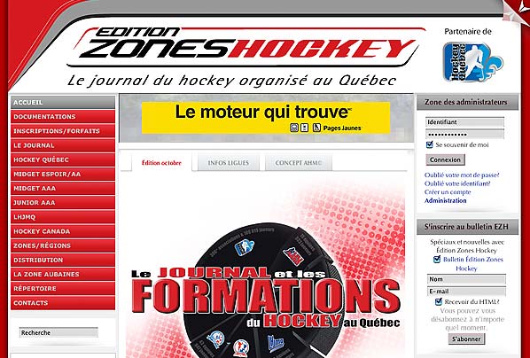 Édition Zones Hockey Portal - 2009